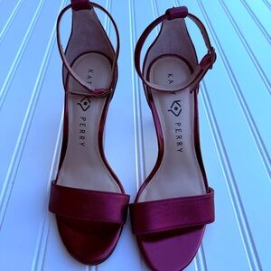 Katy Perry Collections Burgundy Heels